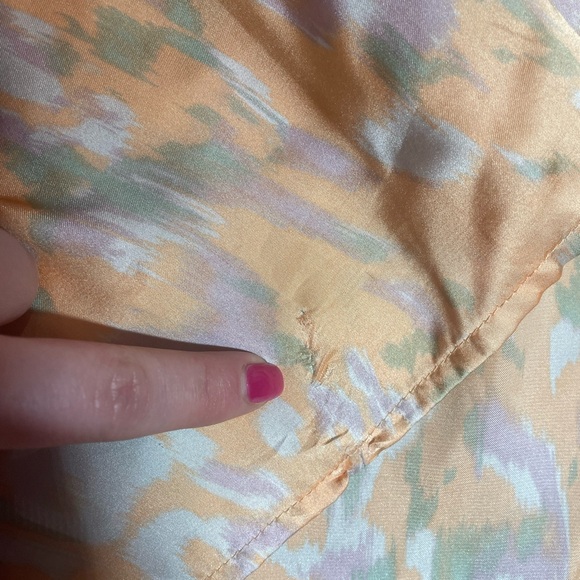 Maje Cifalisa Peter Pan Collar long sleeve button down blouse Shirt - Picture 11 of 12